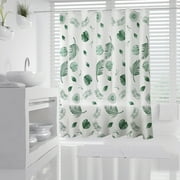 Kbndieu Printed Shower Curtain Fabric, Farmhouse Shower Curtains for Bathroom, Soft Thick Bath Curtain Hotel Quality, Light-Weight \u0026 Machine Washable on Clearance